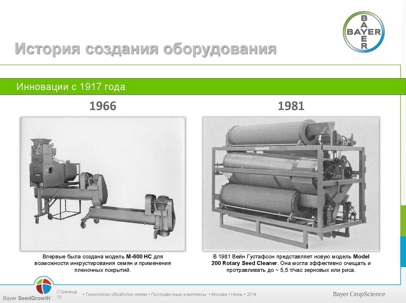 Проточные и порционные протравливатели