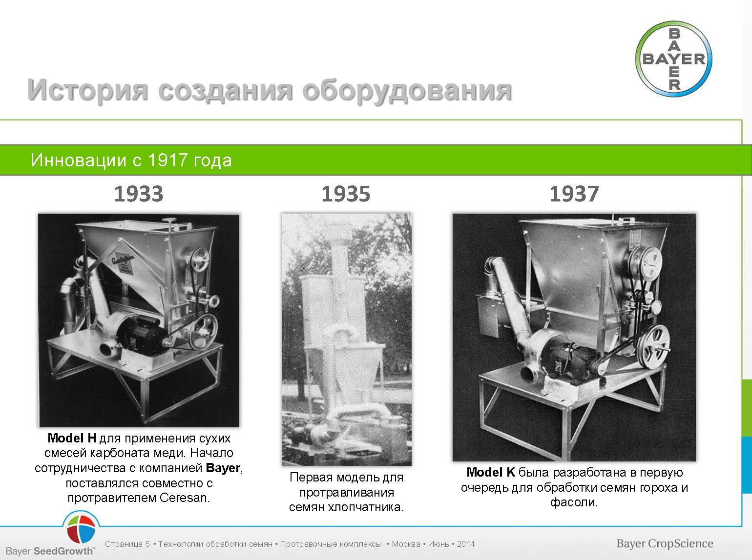 Проточные и порционные протравливатели